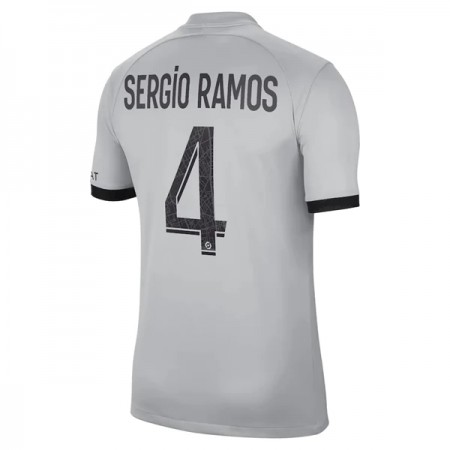 Virallinen pelipaita Paris Saint-Germain Sergio Ramos 4 Vieras 2022-23 Lyhythihainen - Miesten